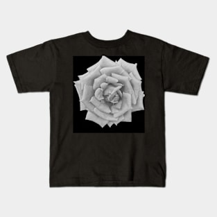 Black&White Flower Kids T-Shirt